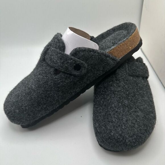 CUSHIONAIRE Womens Clog 6.5 GRAY WOOL - Picture 7 of 7